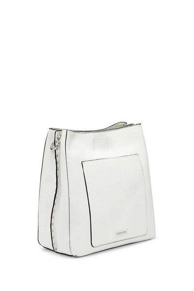 Shop Rebecca Minkoff Darren Shoulder Bag In Optic White