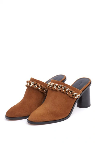 Shop Rebecca Minkoff Galiyah Chain Mule In Saddle