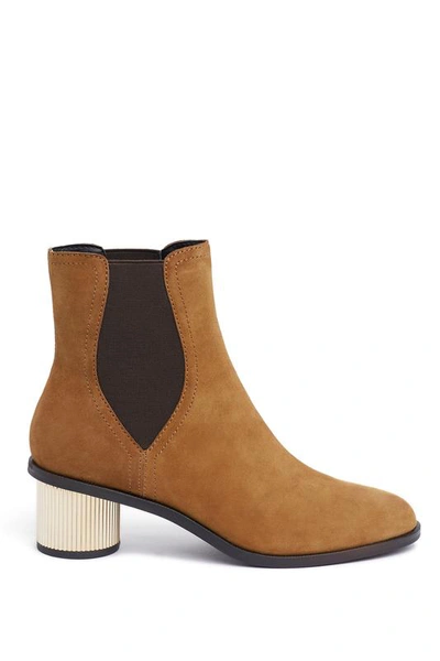 Shop Rebecca Minkoff Darsea Bootie In Saddle