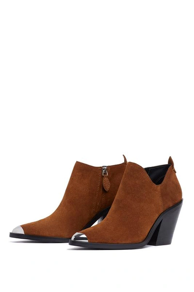 Shop Rebecca Minkoff Seiji Bootie In Saddle