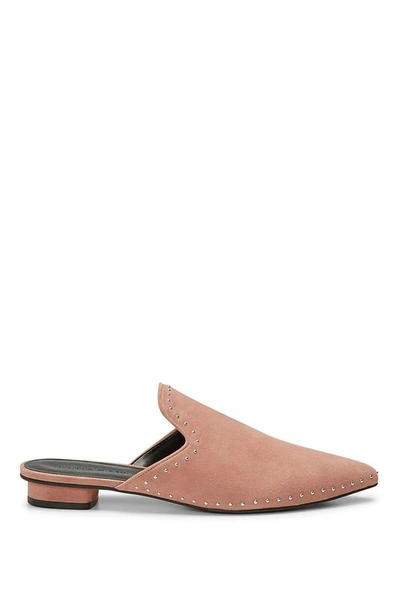 Shop Rebecca Minkoff Chamille Stud Mule In Berry Smoothie