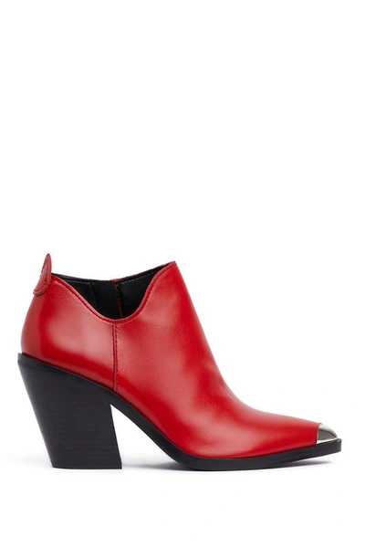 Shop Rebecca Minkoff Seiji Bootie In Tomato