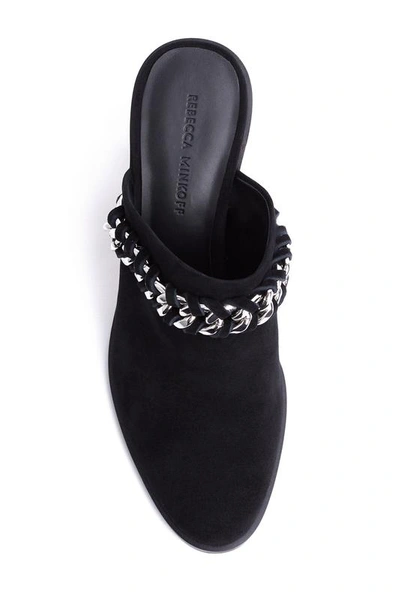 Shop Rebecca Minkoff Galiyah Chain Mule In Black