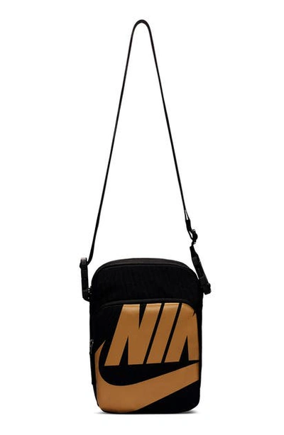 Nike Heritage Crossbody Bag In Black | ModeSens