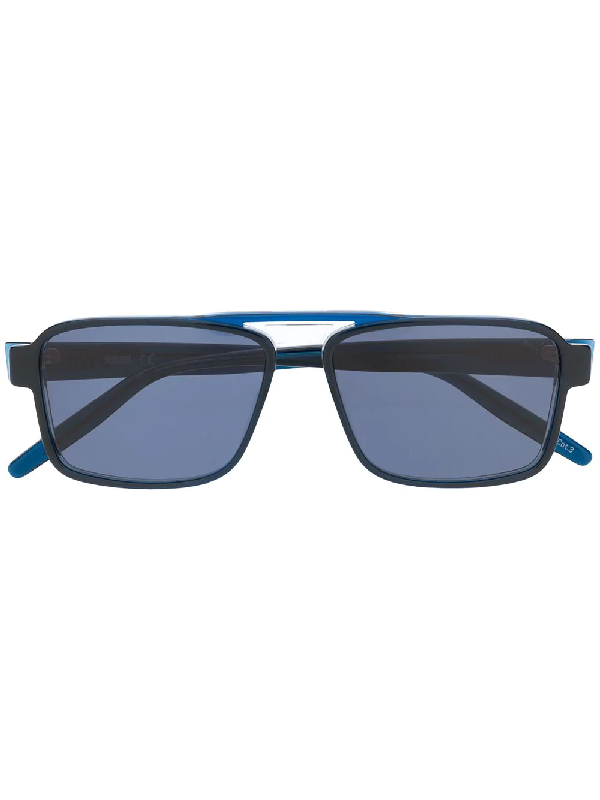 puma sunglasses blue