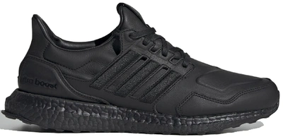 Pre-owned Adidas Originals  Ultra Boost Leather Black In Core Black/core Black/core Black