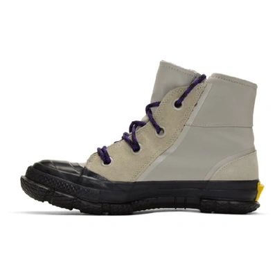 Shop Converse Grey Chuck Taylor Mc18 High-top Sneakers In Birchbark