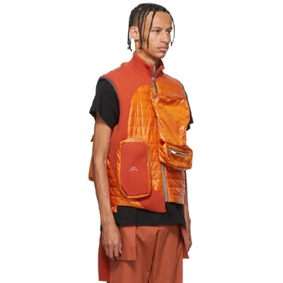 Off-White multiple-pocket Knit Gilet - Farfetch