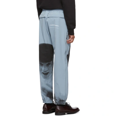 UNDERCOVER 蓝色“A CLOCKWORK ORANGE” ALEX PRINT 运动裤