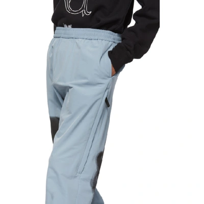 Shop Undercover Blue A Clockwork Orange Alex Print Lounge Pants In Blue Gray