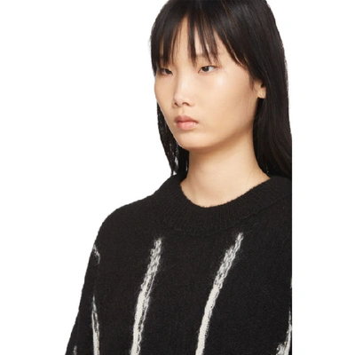 ANN DEMEULEMEESTER 黑色针织毛衣