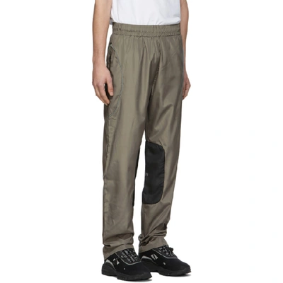 Shop All In Brown And Black Xp Track Pants In Brown/black