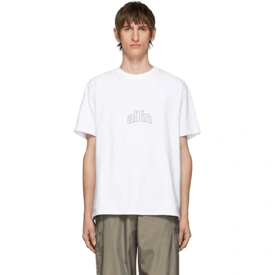 Shop All In White Arc Outline T-shirt