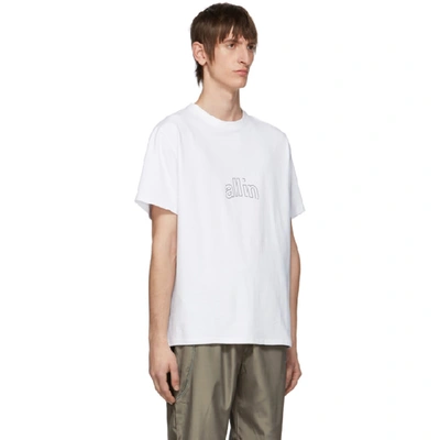 Shop All In White Arc Outline T-shirt