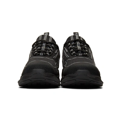 Shop All In Black Rex Sneakers In Black/refle