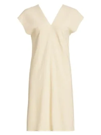 Shop The Row Perry Shift Dress In Vanilla