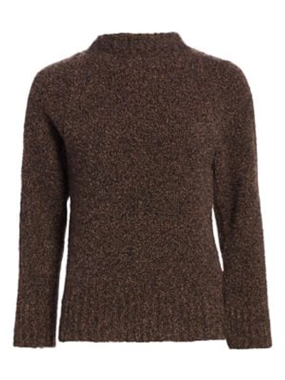 Shop The Row Cera Funnelneck Sweater In Multi Brown