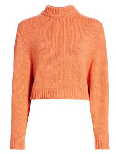 Shop The Row Women's Tabeth Cashmere Mockneck Sweater In Light Peach
