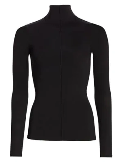 Shop The Row Ludek Mockneck Top In Black