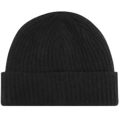 Shop Deus Ex Machina Wool Beanie Hat Black
