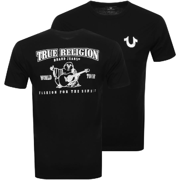 black and white true religion shirt