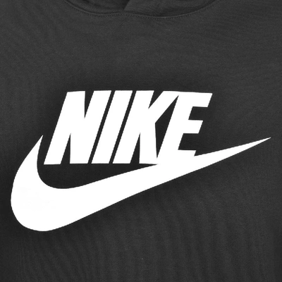 Shop Nike Swoosh Logo Hoodie Black