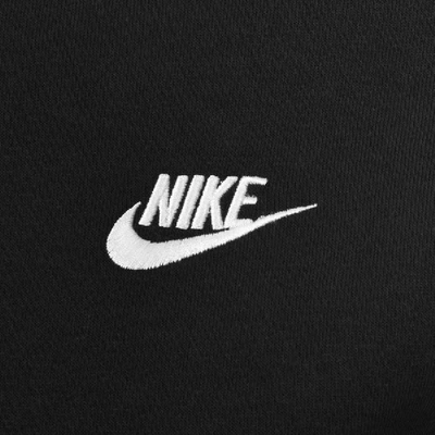 Shop Nike Crew Neck Club Sweatshirt Black
