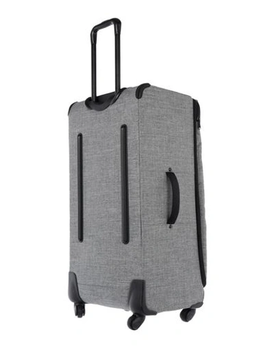Shop Herschel Supply Co Wheeled Luggage In Grey