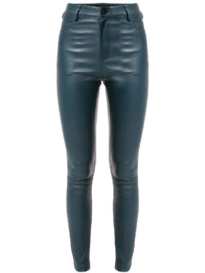 NAPPA STRETCH LEATHER LEGGINGS_4 PKT_100% LEATHER-LAMBSKIN