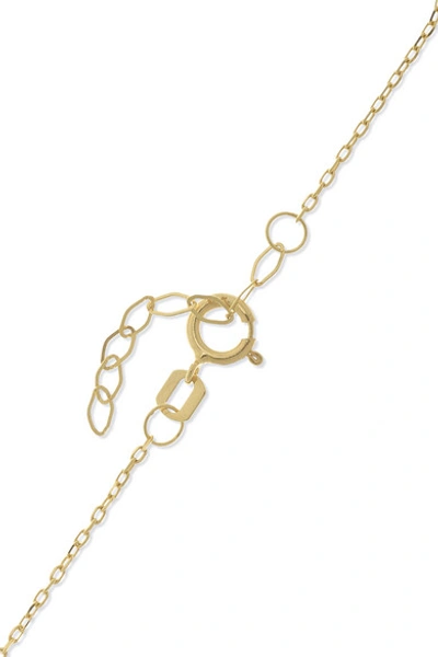 Shop Stone And Strand Alphabet 14-karat Gold Bracelet