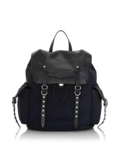 Shop Rebecca Minkoff Bowie Nylon Backpack In Black
