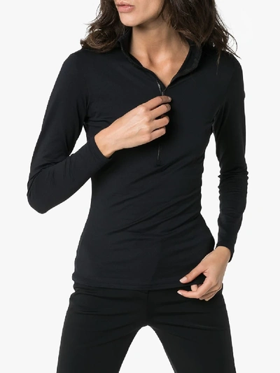 Shop Fusalp Gemini Iii Base Layer Top In Black