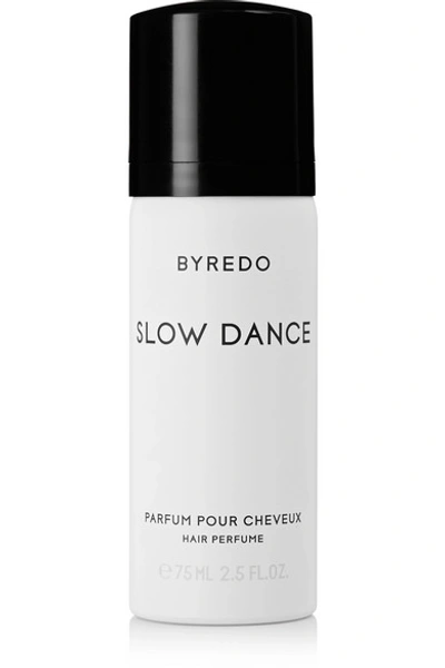 Shop Byredo Slow Dance Hair Perfume - Opoponax, Geranium & Vanilla, 75ml In Colorless