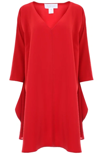 Shop Gianluca Capannolo Shelly Dress In Red