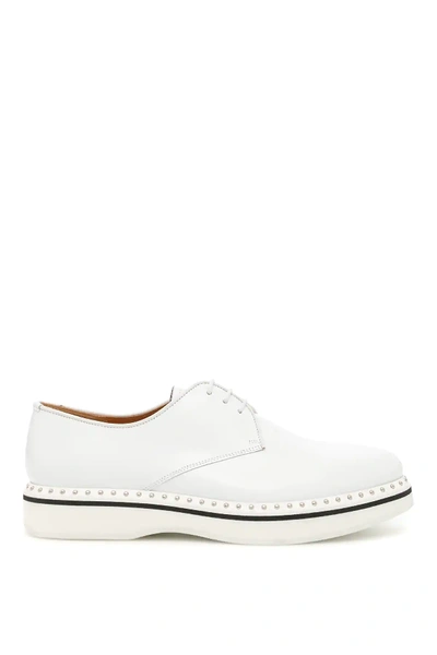 Shop Church's Studded Derby Shoes In White