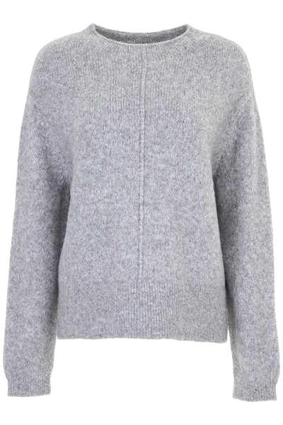 Shop Closed Crew Neck Pull In Grey