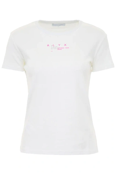 Shop Alyx Logo T-shirt In White