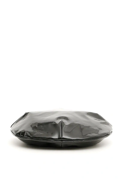 Shop Flapper Calipso Vinyl Beret In Black