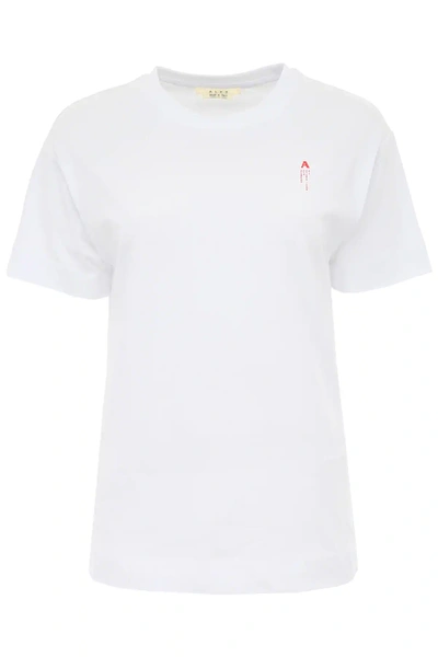 Shop Alyx Printed T-shirt In White