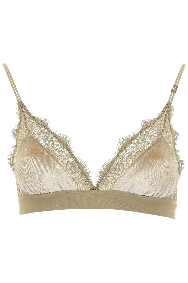 khaki green bralette