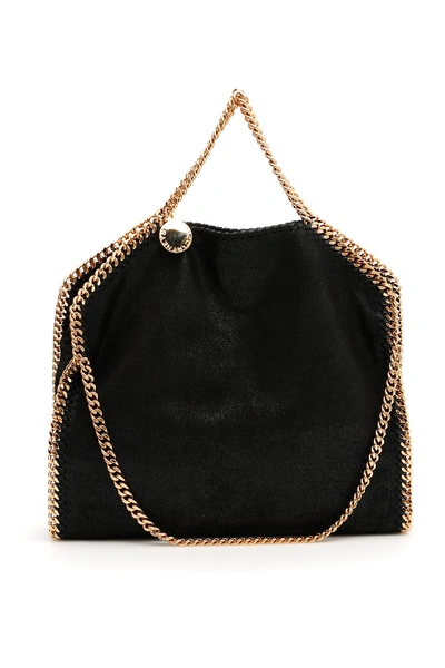 Shop Stella Mccartney 3chain Falabella Tote Bag In Black