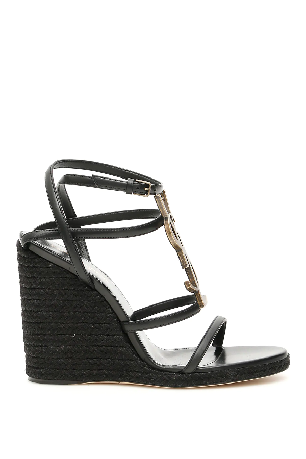 ysl denim espadrilles