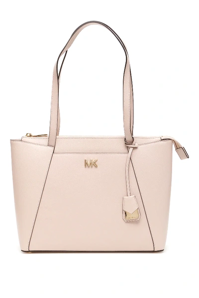 Shop Michael Michael Kors Maddie Tote Bag In Pink