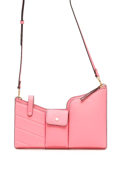 Shop Fendi 3 Pockets Mini Bag In Pink