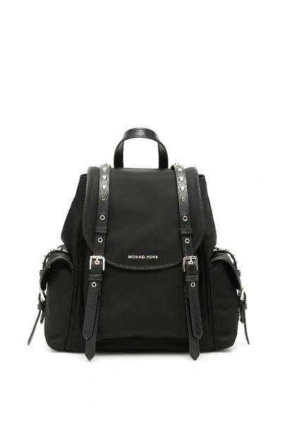 Shop Michael Michael Kors Leila Backpack In Black