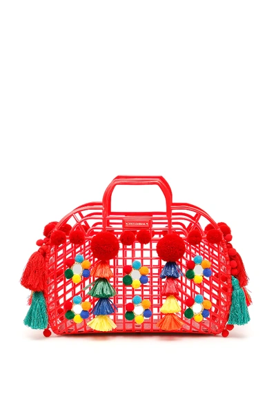 Shop Dolce & Gabbana Kendra Bag In Red