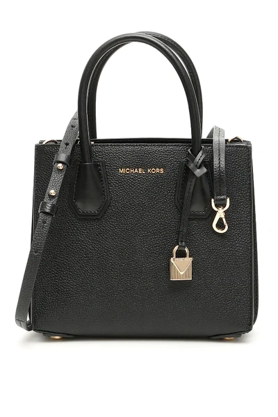 Shop Michael Michael Kors Small Mercer Bag In Black