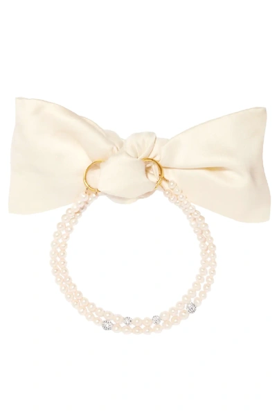 Shop Magda Butrym Lily Choker In White