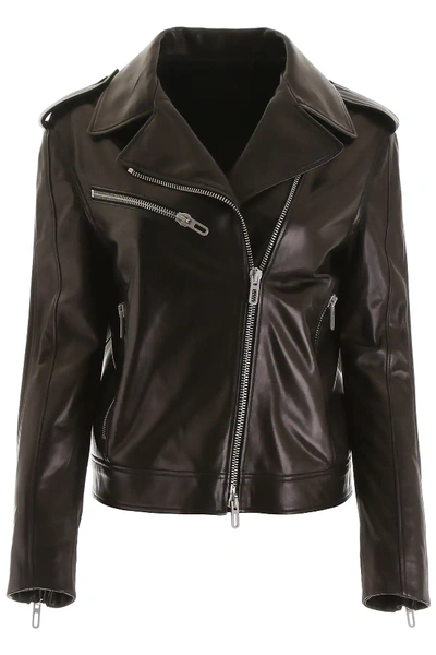 Shop Drome Biker Jacket In Black