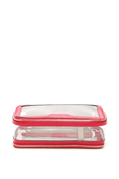 Shop Anya Hindmarch In-flight Case In Fuchsia